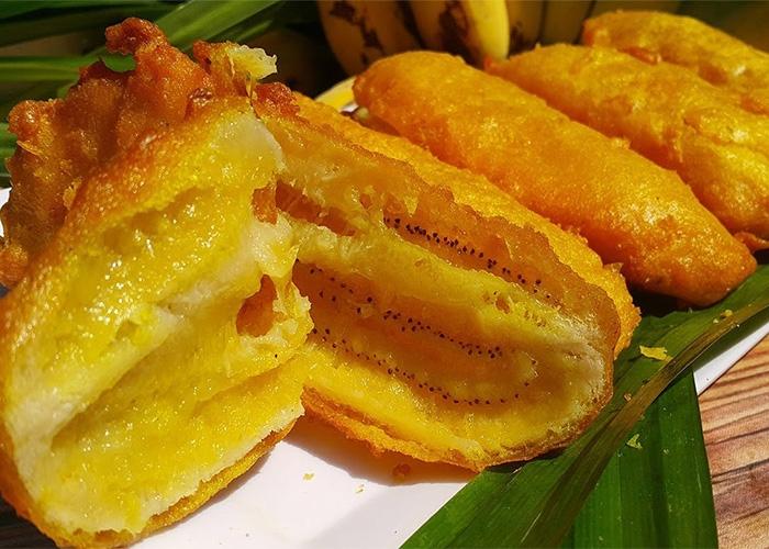 Chuối chiên bơ