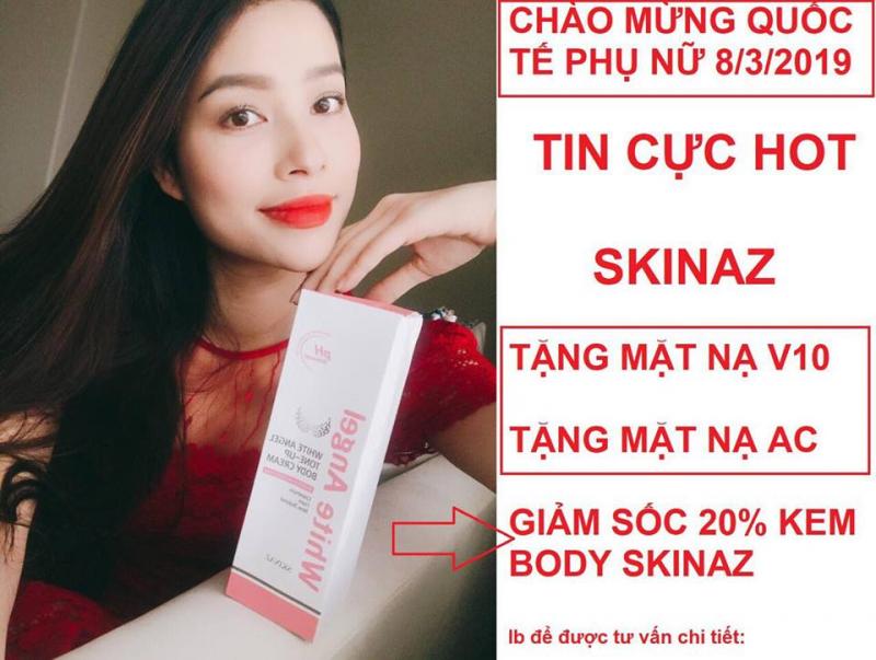Chương trình khuyến mãi 8/3 của Mỹ Phẩm Skinaz Hàn Quốc