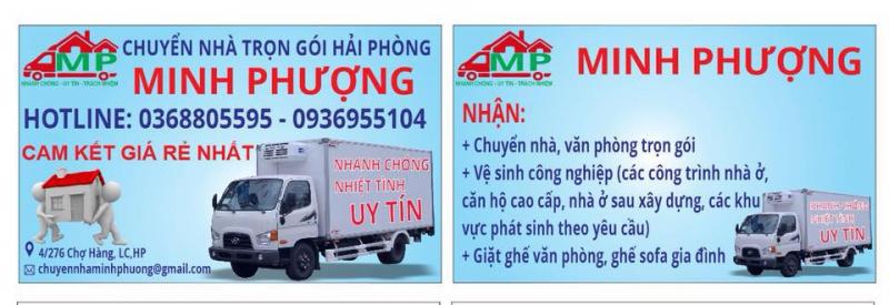 Chuyển nhà trọn gói Minh Phượng