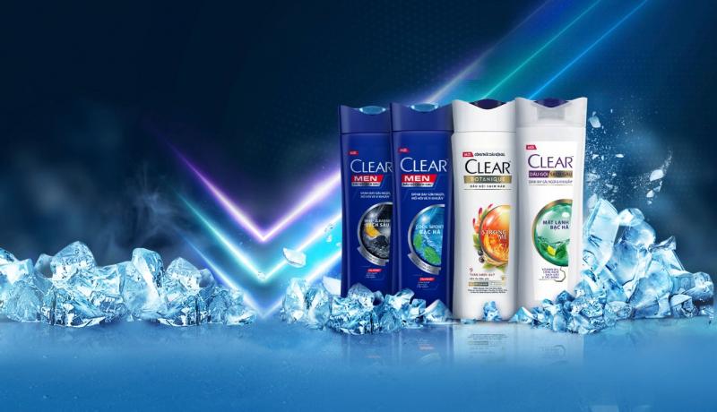 Nhãn hiệu dầu gội Clear
