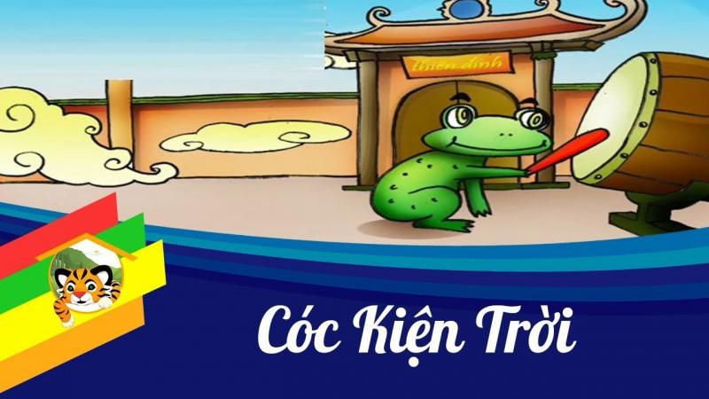 Truyện cổ tích Cóc kiện trời