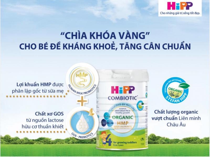 Sữa công thức hữu cơ HiPP Organic Combiotic
