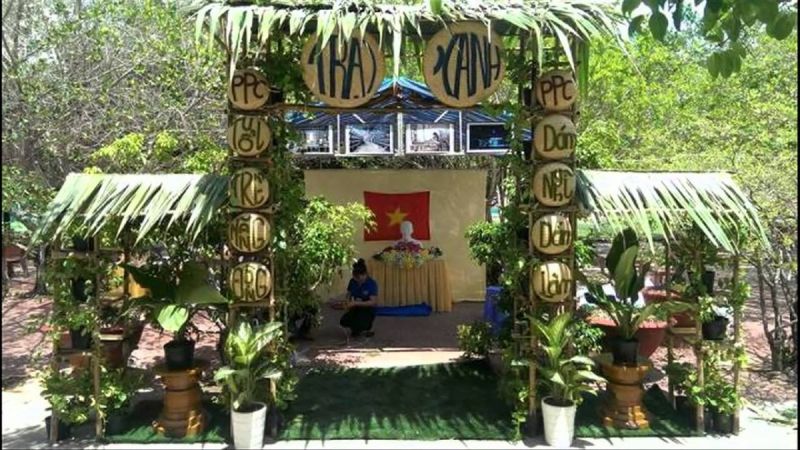 Cổng trại với chủ đề 