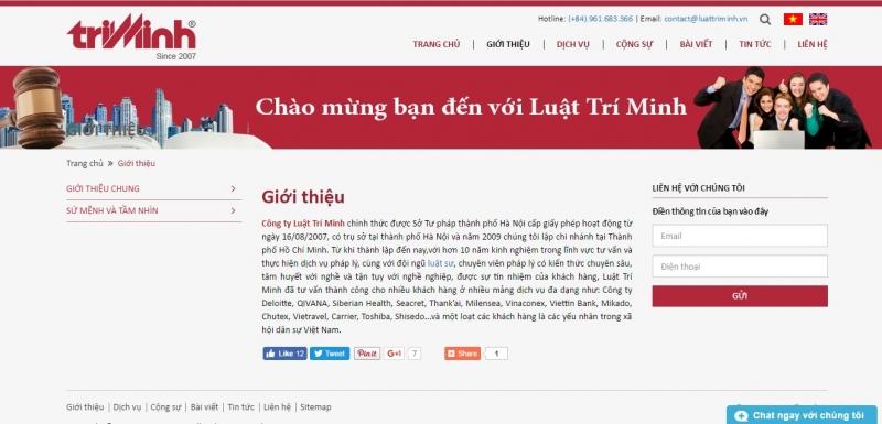 Công ty Luật Trí Minh