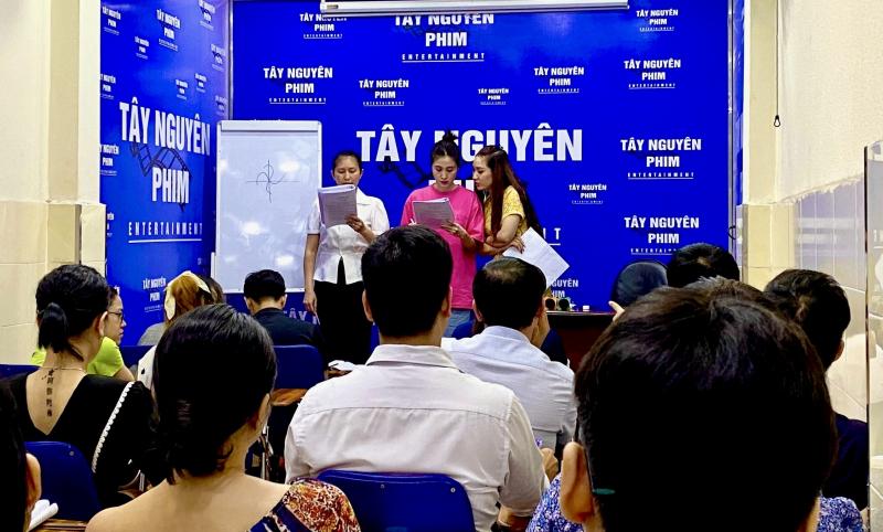 Học viên đã tham gia khóa học MC nhí tại Tây Nguyên Phim