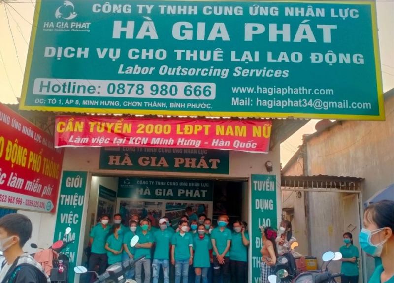 Công Ty TNHH Cung Ứng Nhân Lực Hà Gia Phát