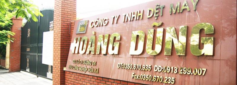 Công ty TNHH Dệt May Hoàng Dũng