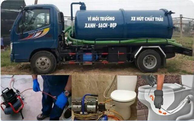 Quy trình hút bể phốt Hoàng Long