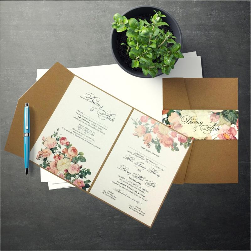 In thiệp cưới Mã Đại Phúc