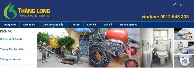 Công ty TNHH xây dựng vệ sinh môi trường Thăng Long
