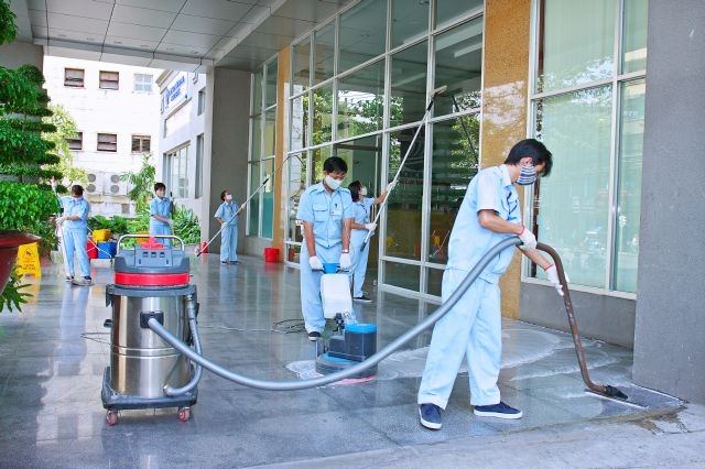 Công ty vệ sinh công nghiệp Hành Tinh Xanh