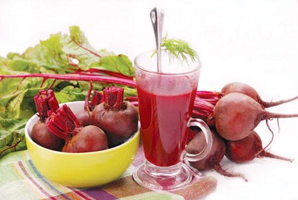 Củ dền tốt cho sức khỏe lá gan