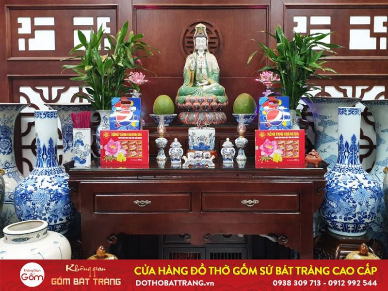 Cửa hàng đồ thờ cúng gốm sứ Bát Tràng (Hệ thống Không Gian Gốm Bát Tràng)