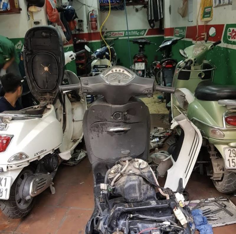 Cửa hàng sửa chữa xe máy Minh Quang