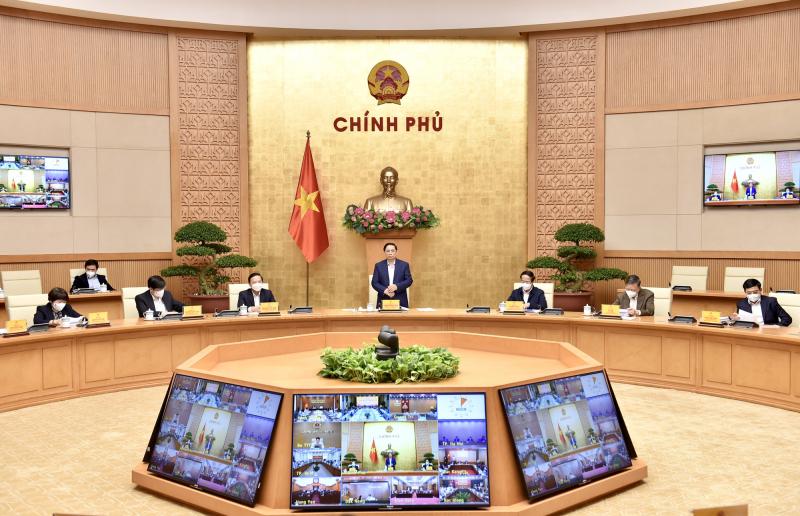 Họp của Ban Chỉ đạo sau hơn 1 tháng cả nước triển khai Nghị quyết 128 của Chính phủ quy định tạm thời về thích ứng an toàn, linh hoạt, kiểm soát hiệu quả dịch bệnh