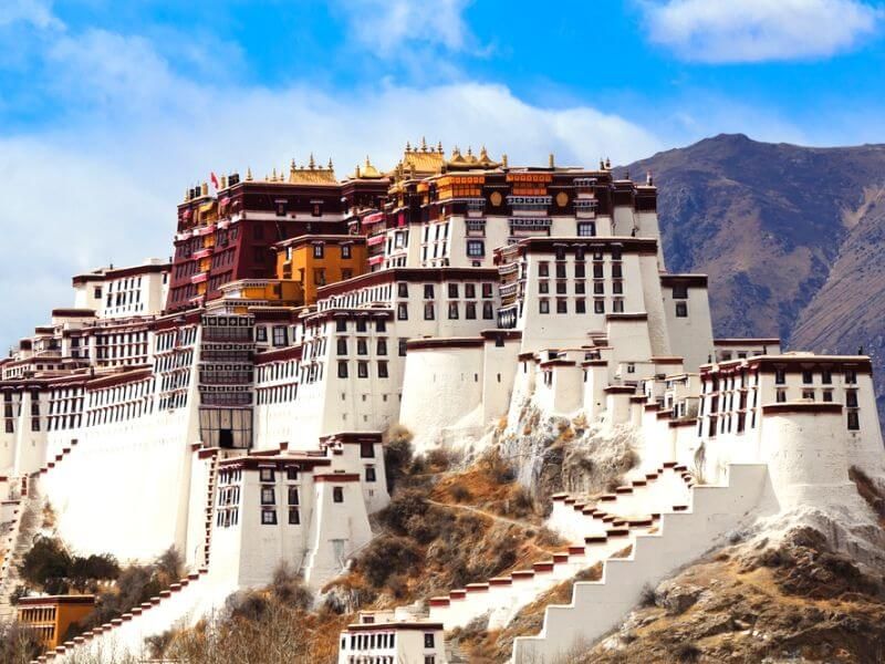 Cung điện Potala - Công trình kiến trúc vĩ đại nhất Tây Tạng