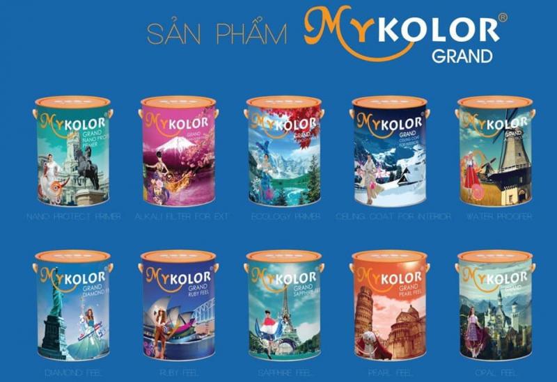 Đại lý sơn Mykolor Gia Phát
