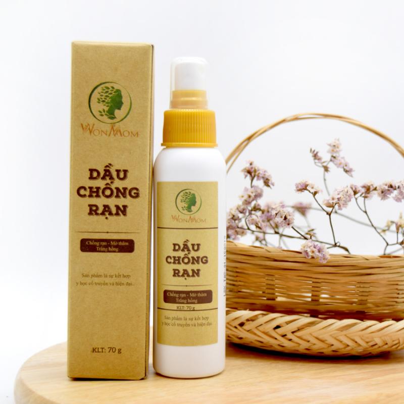Dầu chống rạn, săn chắc da Wonmom
