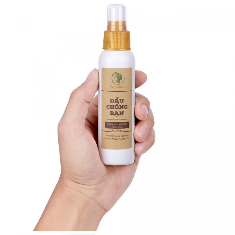 Dầu chống rạn, săn chắc da Wonmom