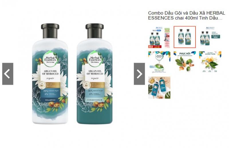 Dầu gội Herbal Essences