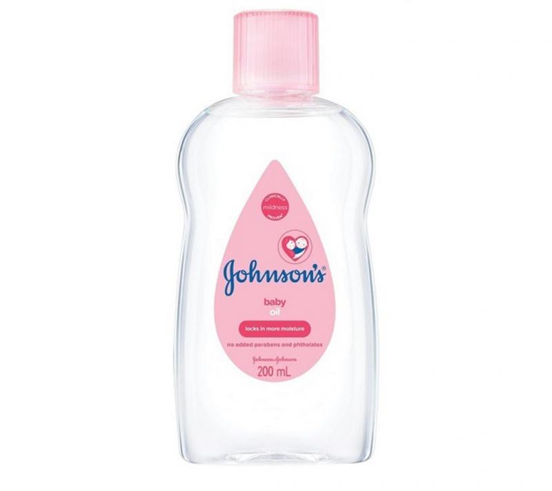 Dầu mát xa dưỡng ẩm Johnson's baby oil pink