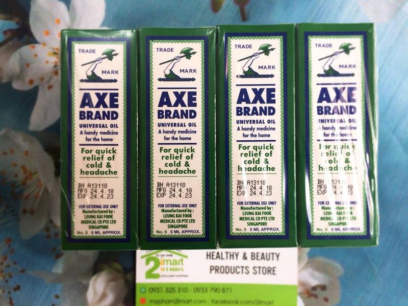 Dầu gió trắng cây búa Axe Brand Singapore - DGT