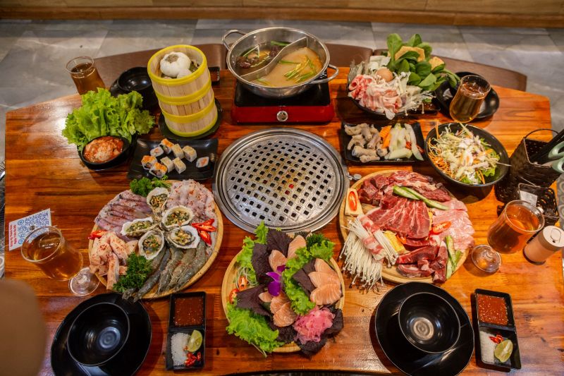Deli Deli Buffet nướng lẩu Nhật – Hàn