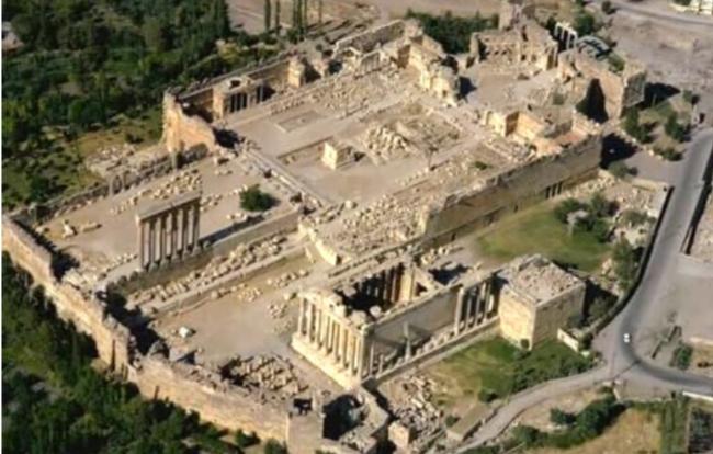 Toàn cảnh khu phế tích Baalbek