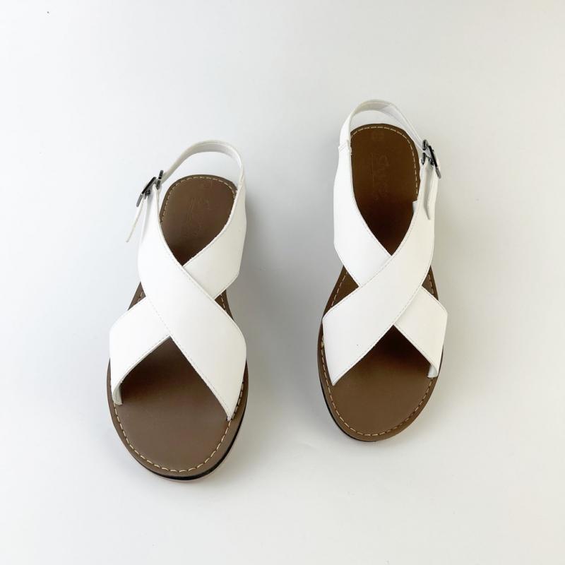 Dép sandal nữ đẹp thời trang đi biển, đi học xinh quai bản to đế bệt có Bigsize cao cấp chính hãng S002