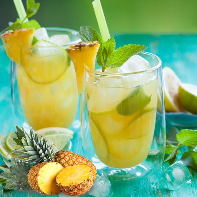Detox dứa - chanh
