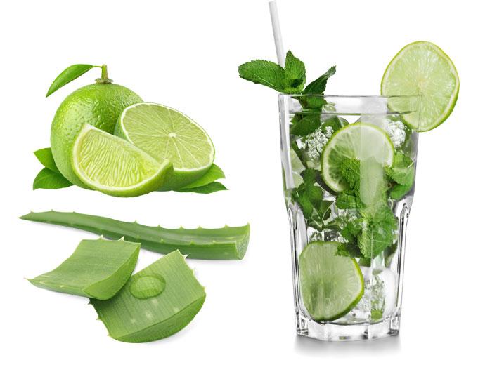 Detox nha đam - chanh dây