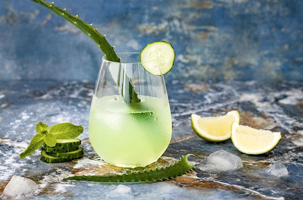 Detox nha đam - chanh tây