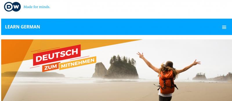 Trang web Deutsche Welle