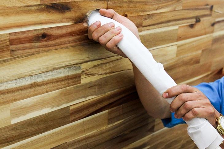 Đi dây đồng từ dàn lạnh tới dàn nóng