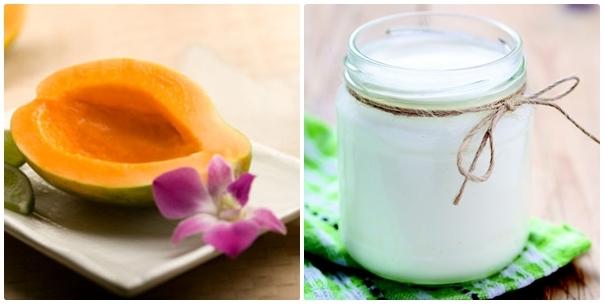 Sinh tố đu đủ và sữa trị khỏi táo bón