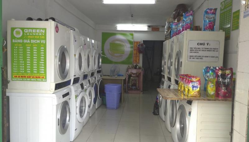 Dịch vụ giặt là công nghiệp Green Laundry