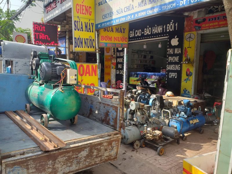 Dịch vụ sửa chữa máy bơm Công ty Long Phát