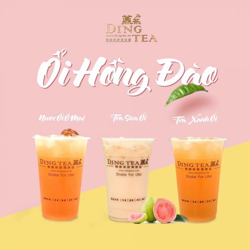 Nước cốt của Trà DingTea có màu hổ phách và đều có hương thơm độc đáo của trà Ô long