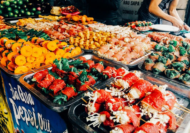 Đồ nướng chợ đêm