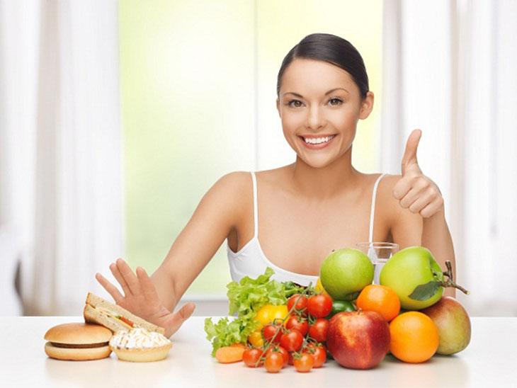 Nám da do chế độ dinh dưỡng