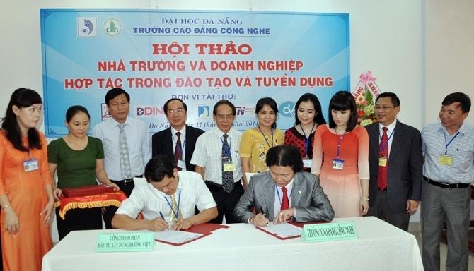 Nhà trường liên kết với doanh nghiệp