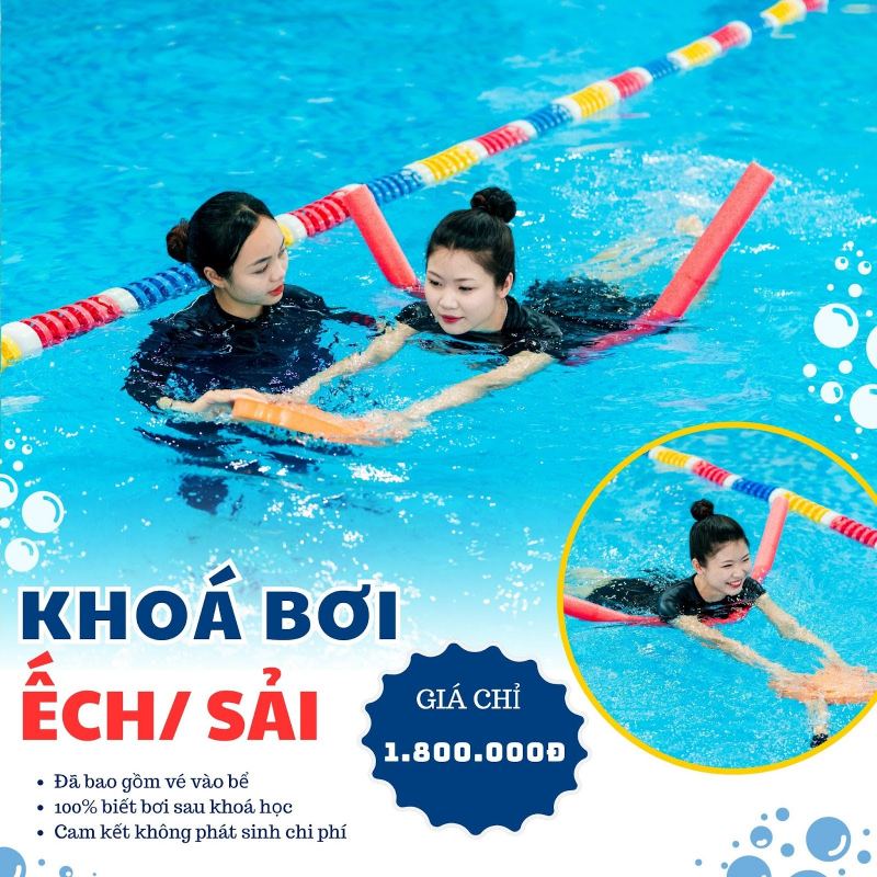 Dolphin Swim School – Chương trình dạy bơi toàn diện cho mọi lứa tuổi, giáo viên chuẩn Austswim Úc