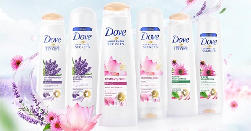 Nhãn hiệu dầu gội Dove