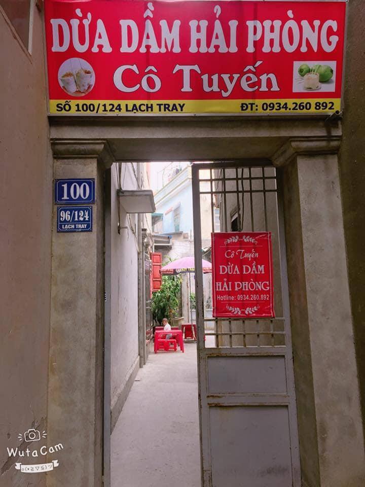 Dừa dầm Cô Tuyến
