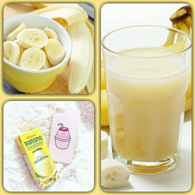 Dưa gang, chuối và sữa trị táo bón