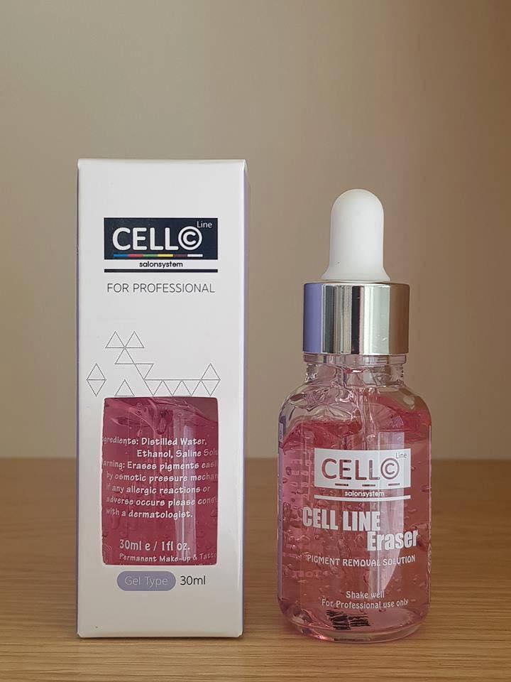 Dung dịch xoá xăm Cello dạng gel