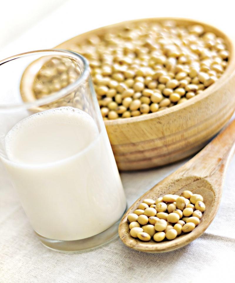 Tắm trắng bằng sữa đậu nành