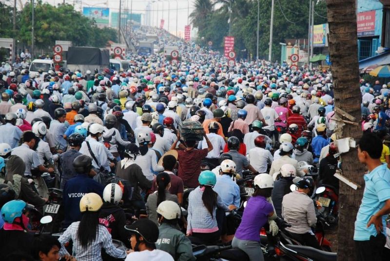 Thường xảy ra tình trạng kẹt xe