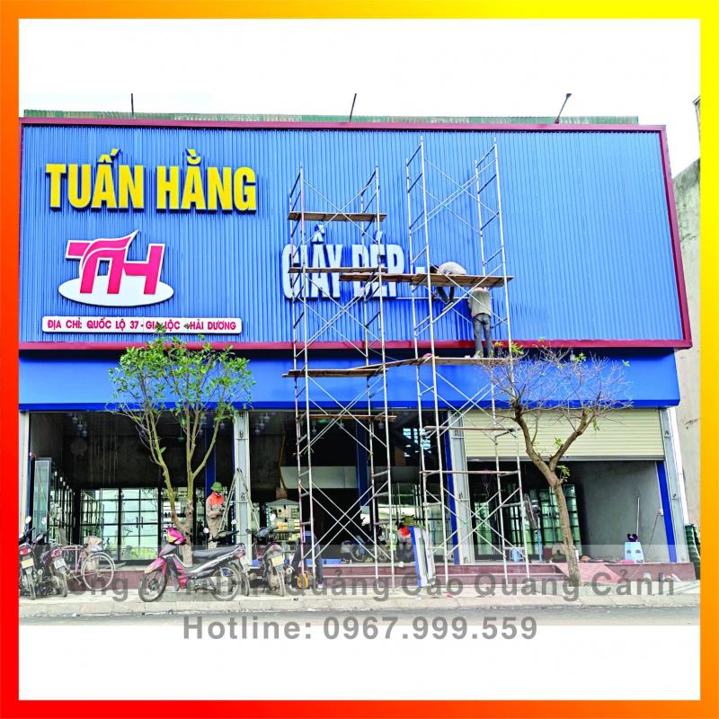 Các sản phẩm của quảng cáo Quang Cảnh