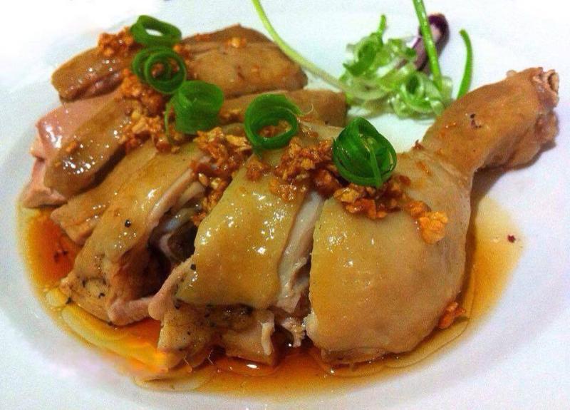 Gà hấp xì dầu (nước tương)